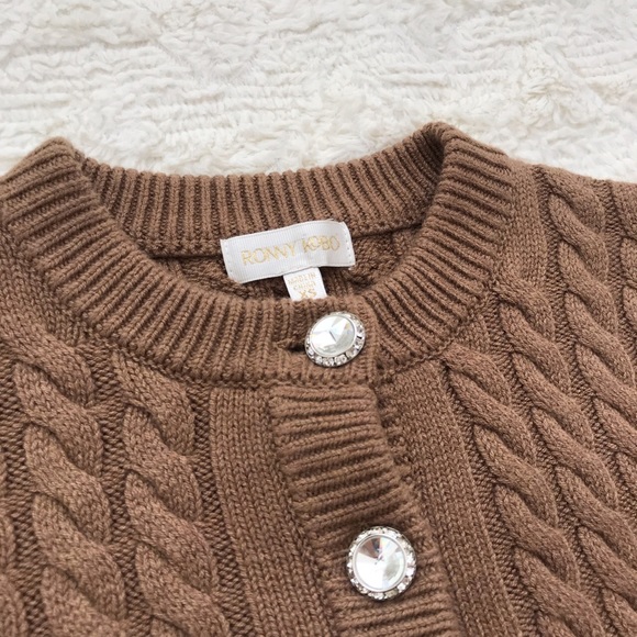 Brand new Ronny Kobo cable knit cardigan - Picture 3 of 4